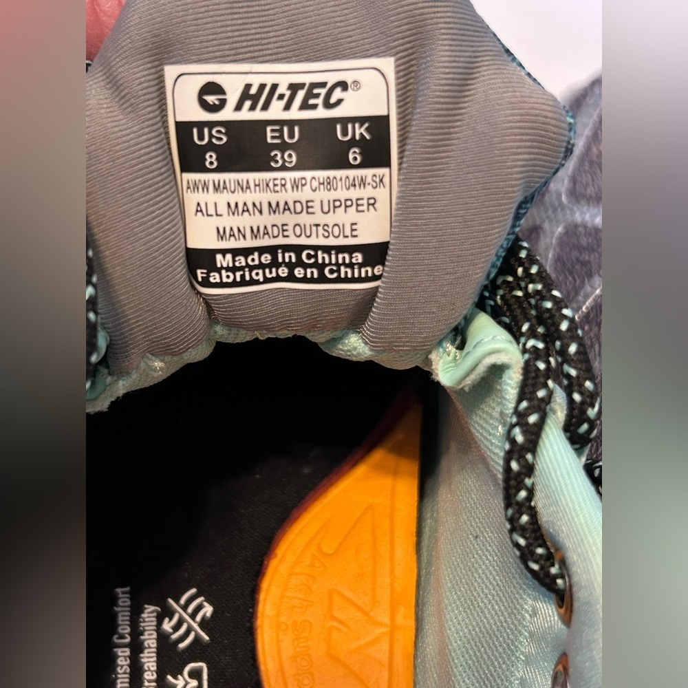 Women’s Hi Tec Size 8 All Weather Sneakers Worn Once - Picture 5 of 10